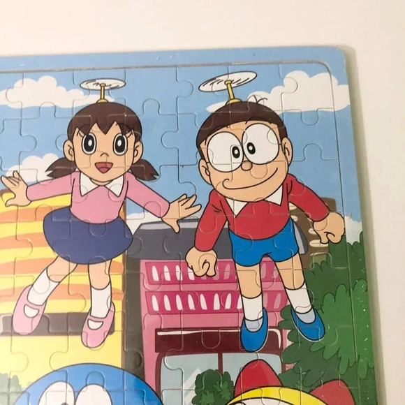 Doraemon Tray Puzzle Childrens Jigsaw Puzzle 11.75 Inch - Picture 7 of 16